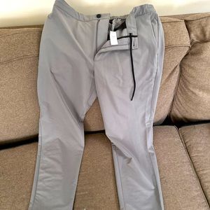 Grey golf pants